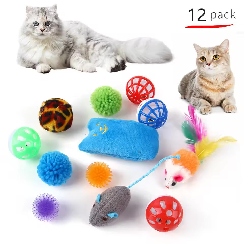 Jouets pour chaton, variété de jouets pour chat