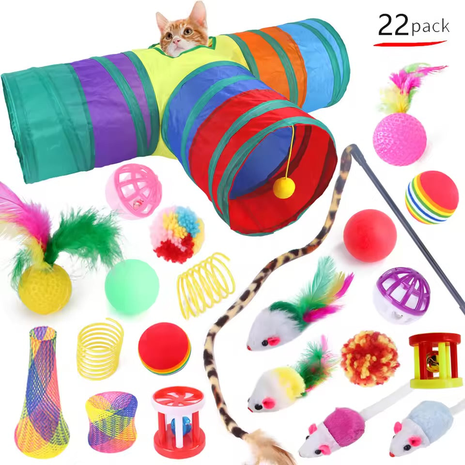 Jouets pour chaton, variété de jouets pour chat