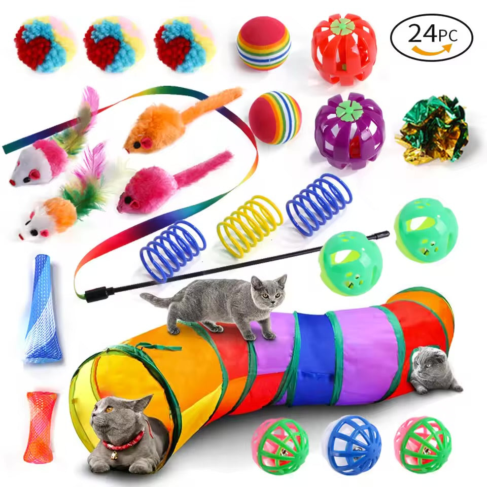 Jouets pour chaton, variété de jouets pour chat